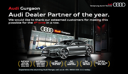 Audi Gurgaon - Best Bespoke Car Sales Person